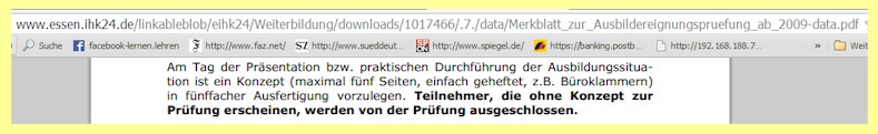 rechtswidrig durchgeführte AEVO-Prüfung rechtswidrig durchgeführte AEVO-Prüfung