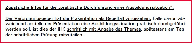 IHK Hannover Schikane zur AdA-Prüfung, IHK Hannover